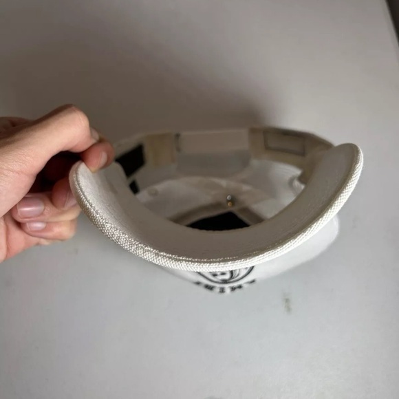 Amiri Cap Hat Zig Zag White Black Size: ONE SIZE - Picture 13 of 14